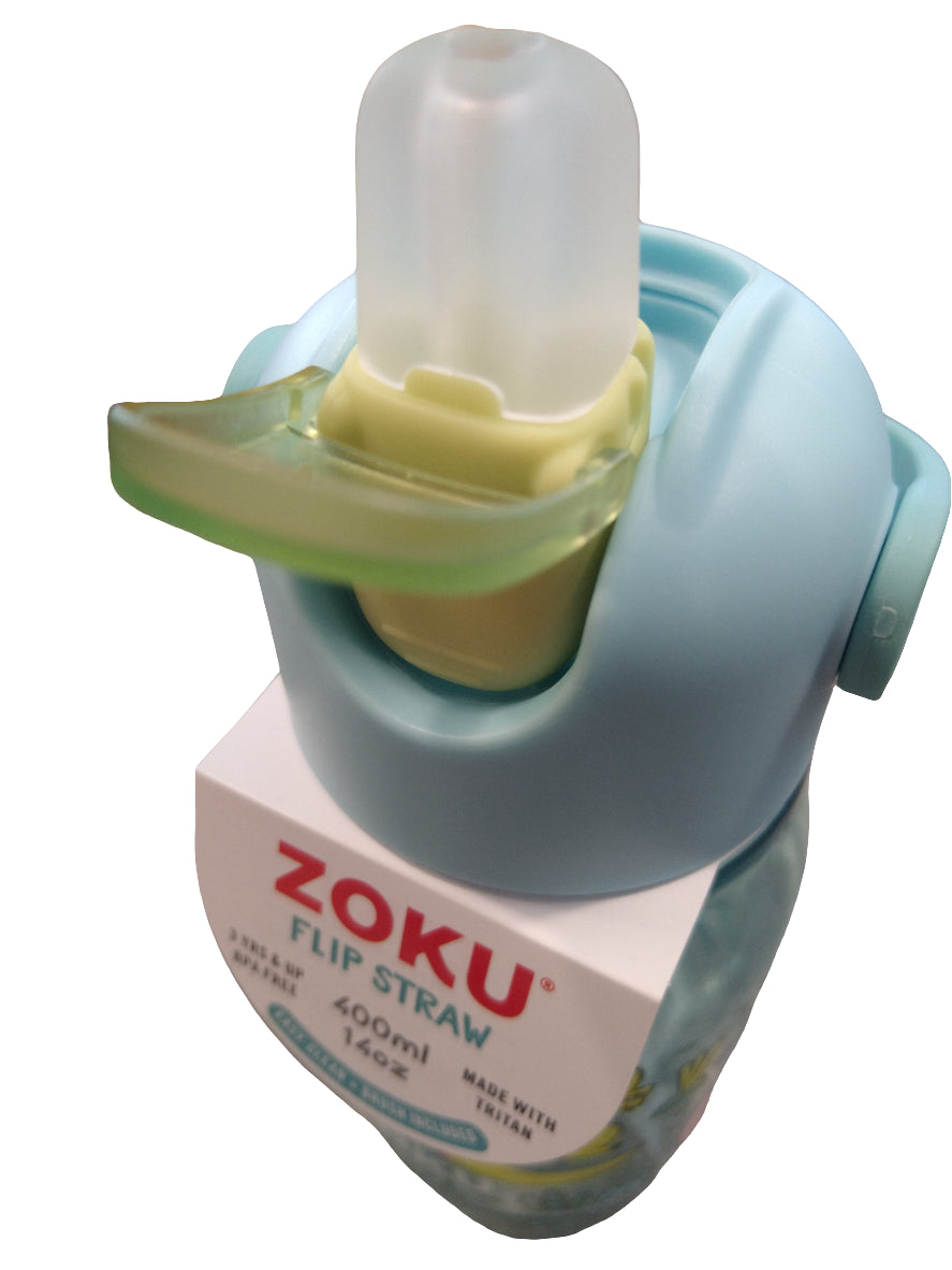 Borraccia in Tritan 465 ml- Dinosauri azzurro